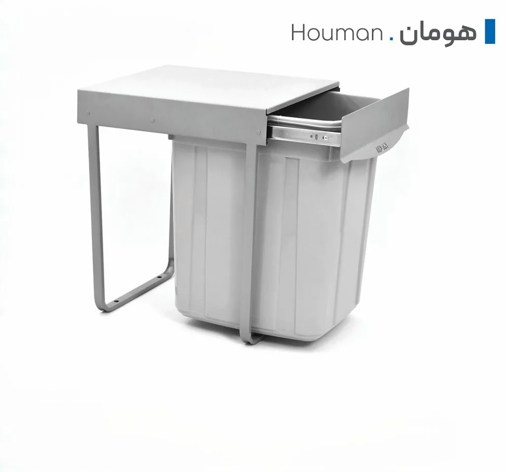 سطل زباله تک مخزنه ریلی بزرگ
